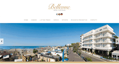 Desktop Screenshot of bellevue-hotel.it