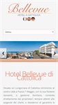 Mobile Screenshot of bellevue-hotel.it